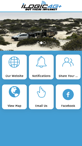 Android application Out There Internet screenshort