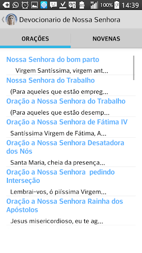 Devocionário de Nossa Senhora Screen 3