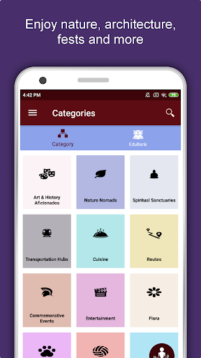 Android application Marseille Travel & Explore, Of screenshort