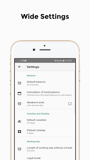 Work Attendance - Time tracker Screen 3
