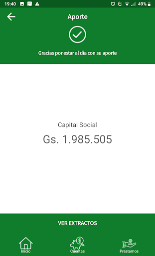 Cooperativa Loma Plata Ltda. Screen 3