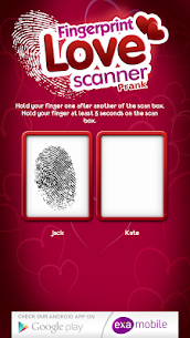 Fingerprint Love Scanner Prank For PC installation