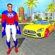 Superhero Flying: 3D Simulator app icon