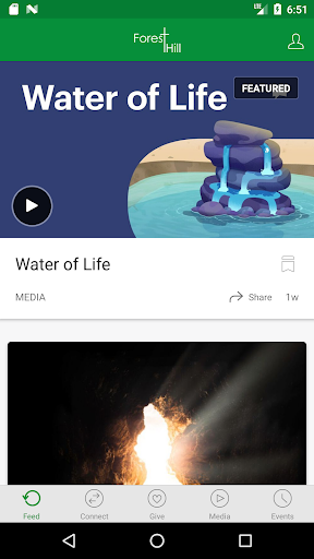 Android application Forest Hill UMC screenshort