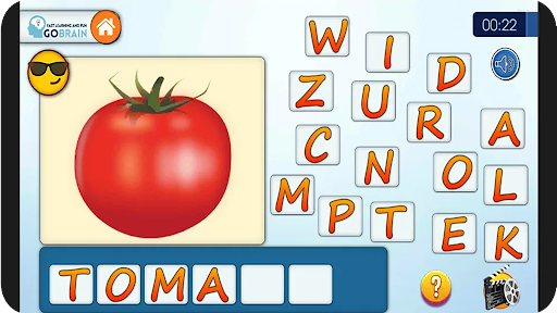 Fun with letters. T. D. P. B. Screen 3