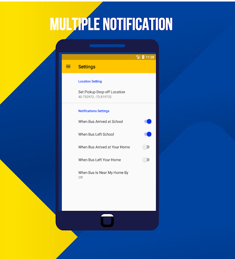 GPS School Bus Tracking Screen 2