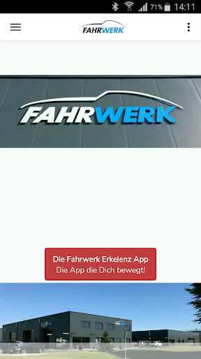 Android application Fahrwerk Erkelenz screenshort