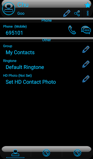 Theme Glow Holo Rocketdial