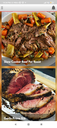 Low Carb Recipes Screen 3
