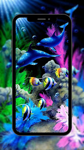 Snímek obrazovky 4 Acuario Peces Fondo Animado android