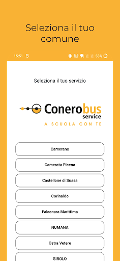 Conerobus Service Screen 2
