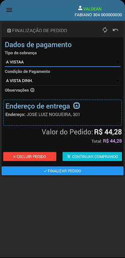 Baseio Bebidas Screen 3