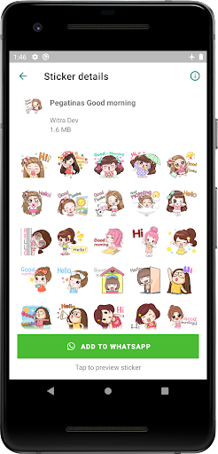 Animated Good Morning Sticker