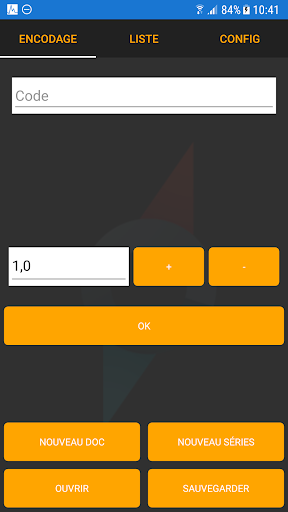 Android application MercatorPda screenshort