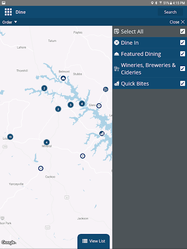 Screenshot of Visit Louisa