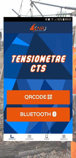 Android application Tensiomètre CTS (Version 2) screenshort