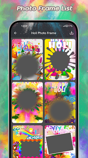 Holi Photo Frame screenshot 6