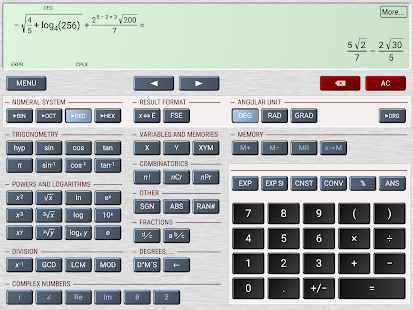 HiPER Scientific Calculator 9.1.3 APK screenshots 13