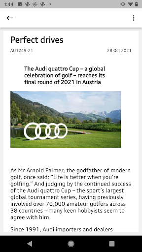 Audi App