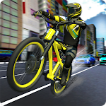Cover Image of Tải xuống Crazy Traffic Bicycle Rider 3D  APK