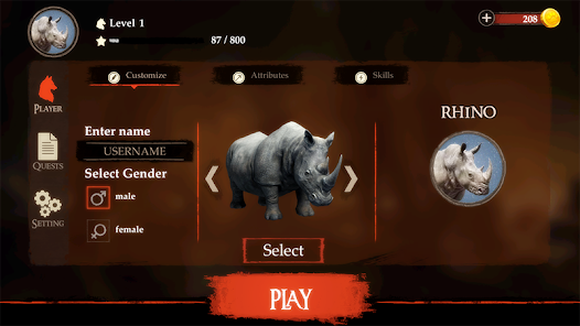 The Rhinoceros  screenshots 1