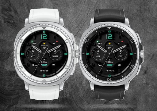 Circular Black Watch Face screenshot 0