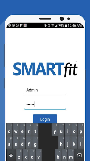Android application SMARTfit - Seize the Now screenshort