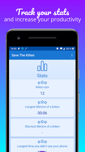 Save The Kitten: Focus Timer screenshot 2