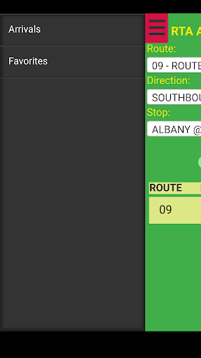 Dayton RTA Bus Tracker Screen 3