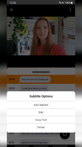 MeMi Video Subtitle Translate Screen 3