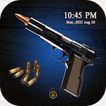 Cover Image of Download Gun Shooting Lock Screen - Pistol Lock screen 2021 1.0 APK