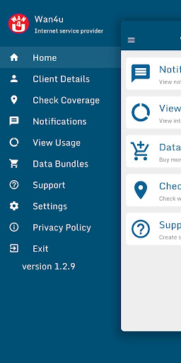 Android application Wan4U screenshort