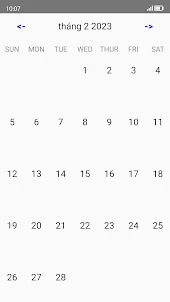 888B Calendar Basic