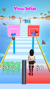 Money Girl Race - Running game  screenshots 1