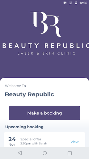 Android application Beauty Republic screenshort