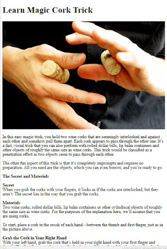 How to Do Magic Tricks Screen 3