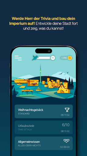 Android application Quiz Quest - Teste dein Wissen screenshort