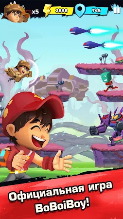 Game screenshot BoBoiBoy Galaxy Run mod apk