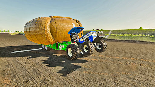 US Tractor Farming Tractor 3D