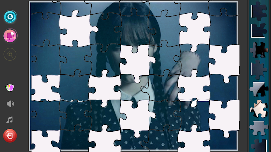Wednesday Addams Game Puzzle