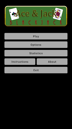 Android application Ace & Jack Blackjack screenshort