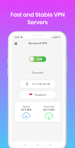 Xproguard VPN Screen 2