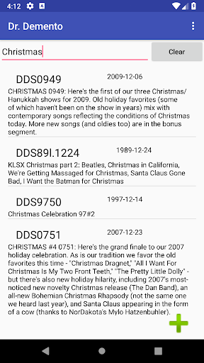Dr. Demento Screen 3