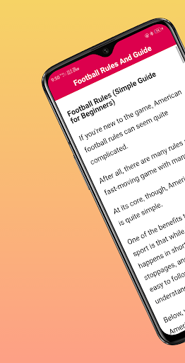 Football Rules And Guide