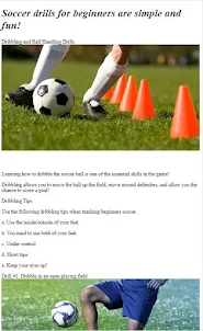 Football Training Drills Tips