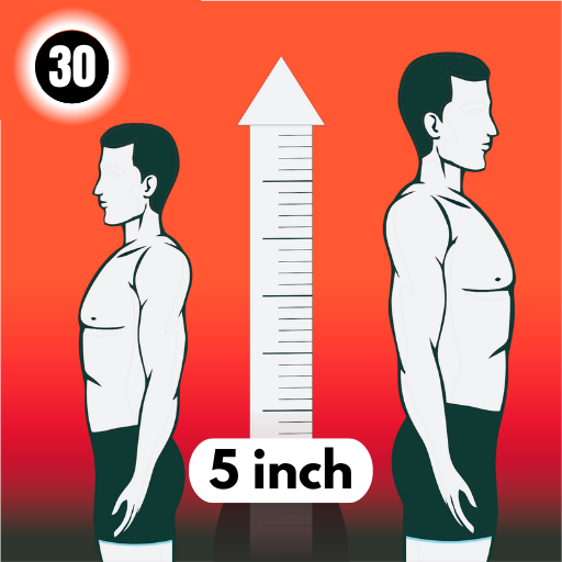 Height increase exercise logo