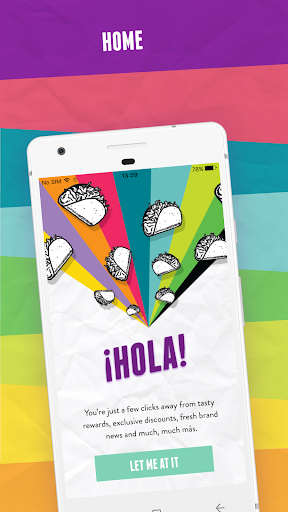 Android application Taco Bell screenshort
