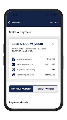 Cornerstone Home Lending Screen 3