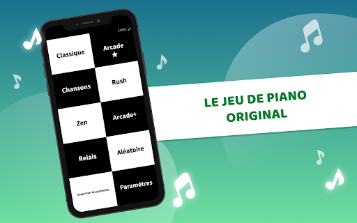 Piano Tiles Jeux classiques Capture d'Écran du Jeu Android 1