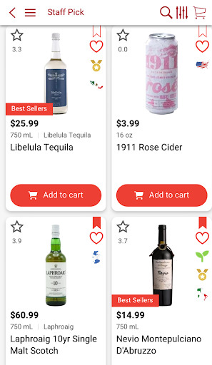 Android application Nostrand Wines & Liquors Inc screenshort